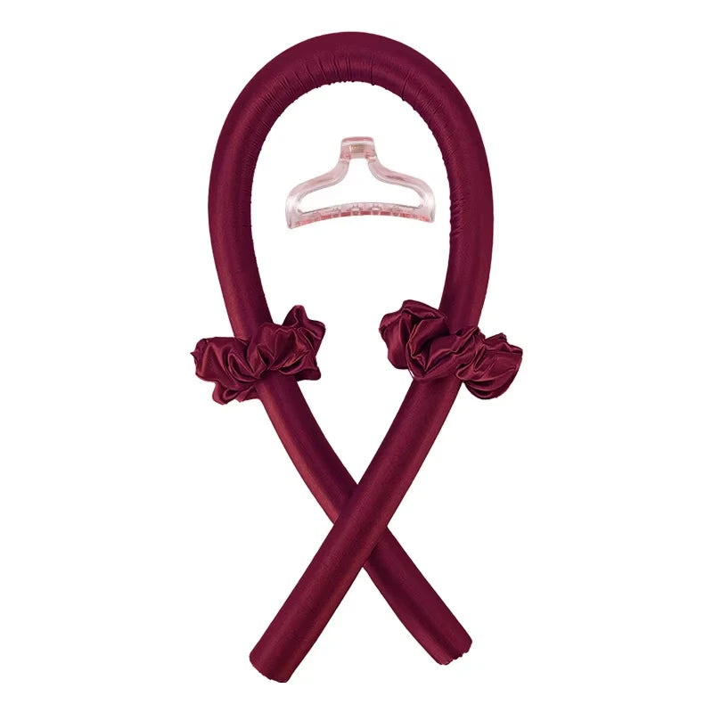 1-2Set Woman Heatless Curling Rod Heatless Hair Curls Headband Make Hair Soft Shiny Hair Curler Hairdressing Tools Accessories