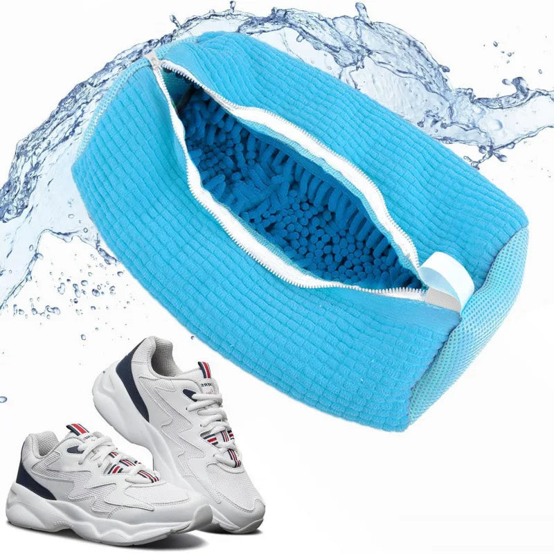 Durable Shoe Washing Machine Bag or brush for All Shoe Types,Ideal for Sneakers and Casual Shoes,Laundry Wash Bag