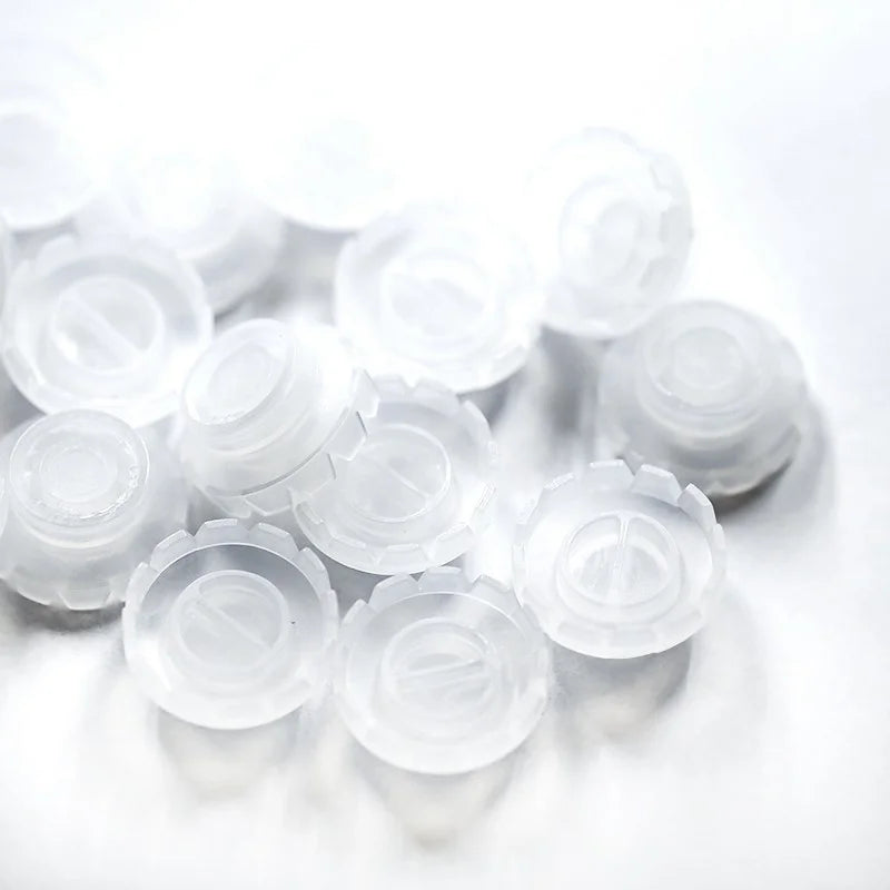 100pcs Disposable Individual Eyelash Glue Holder Grafting Eyelashes Blossom Cup Rings Eyelash Extension Adhesive Stand Holder