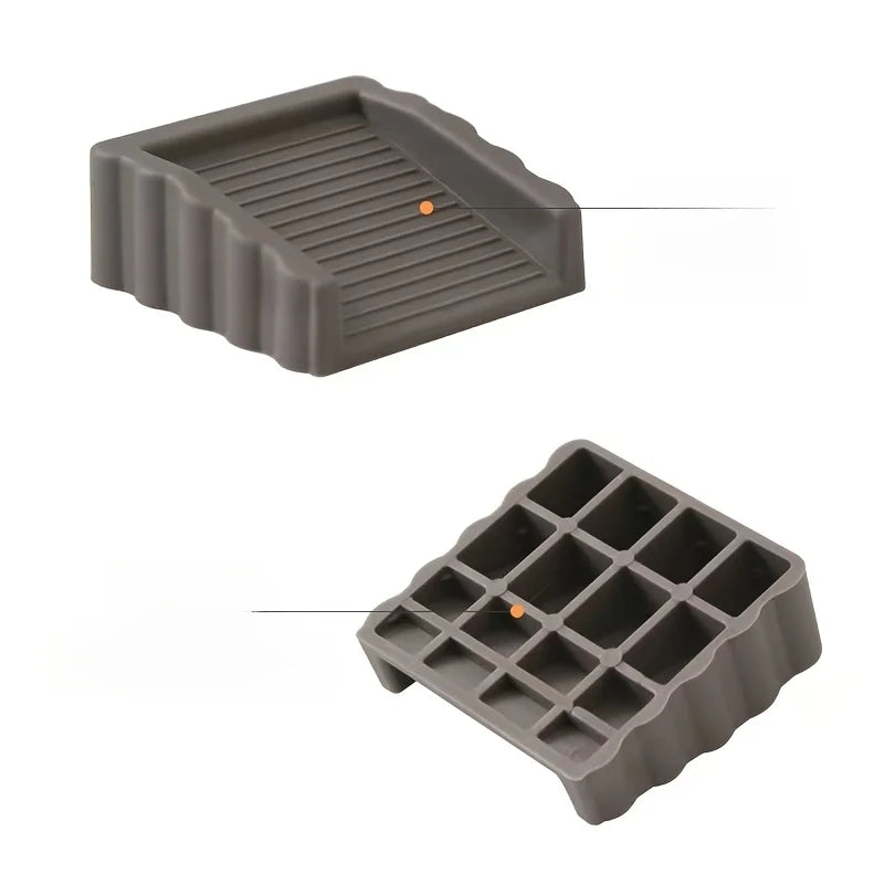 TPR Door Stop Wedge Safety Stopper Reusable Shock Absorbent Home Office Anti-Folder Hand Door Bottom Stopper Anti-collision Stop