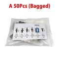 Auto Fastener Clip Mixed Car Body Push Retainer Pin Rivet Bumper Door Trim Panel Fastener Kit Car Clips Box or Bag packaging